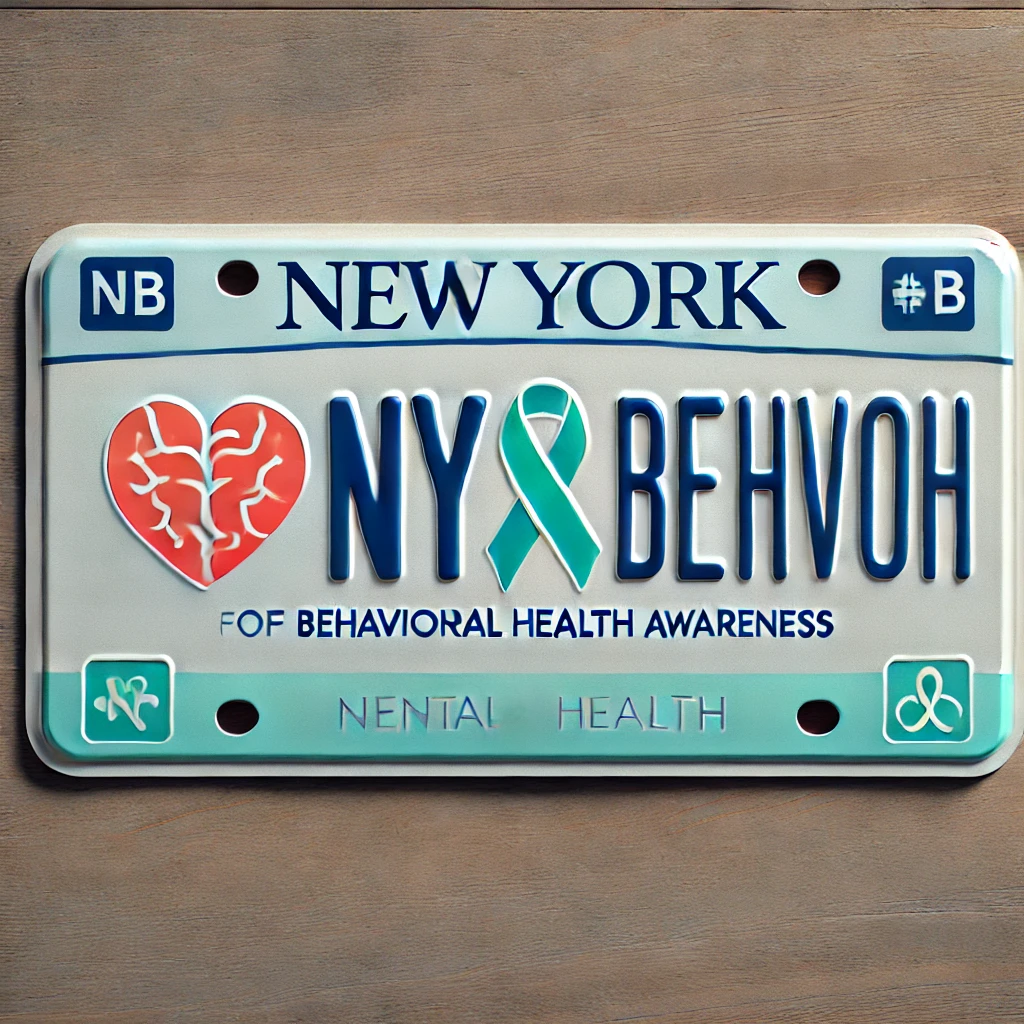 Exploring the “NY Behavior Health” License Plate: A Symbol of Support and Awareness