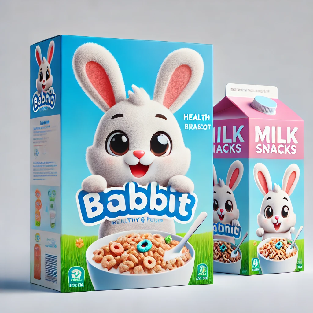 Food Brand with a Rabbit Mascot: A Symbol of Wholesomeness and Fun