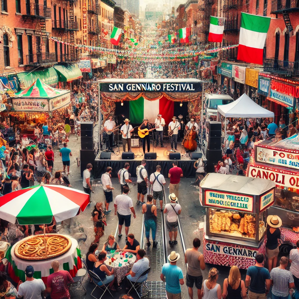 Does It Cost Extra for Entertainment at the San Gennaro Festival?